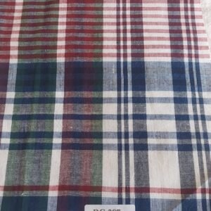 Madras Plaid Fabric For Shirts, Blouses, Coats, Pants, Dresses, Bags & Costumes.