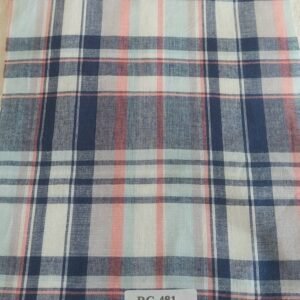 Madras Plaid Fabric For Shirts, Blouses, Coats, Pants, Dresses, Bags & Costumes.