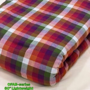Madras Plaid Fabric For Shirts, Blouses, Coats, Pants, Dresses, Bags & Costumes.