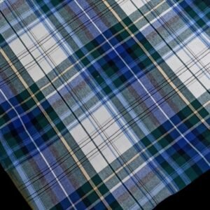 Tartan Plaid Fabric For Sewing Shirts, Bowties, Dresses, Kids Clothing, Bags & Costumes.