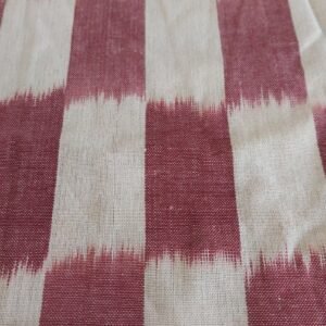 Ikat Check Fabric For Sewing Shirts, Dresses, Kids Clothing, Bags & Costumes.