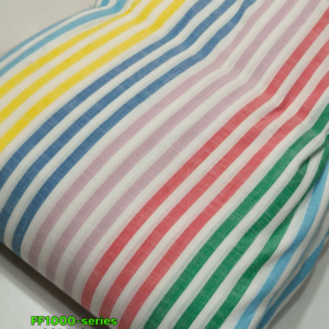 Rainbow Striped Fabric For Sewing Shirts, Bowties, Dresses, Kids Clothing, Bags & Costumes.